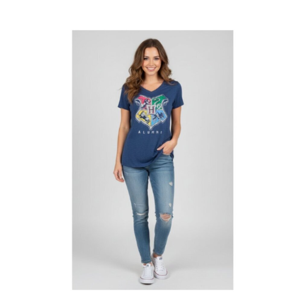 Harry Potter Hogwarts Alumni V-Neck T-Shirt